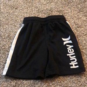 Boys black Hurley shorts